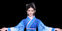 259-古装汉服女唐装汉服襦裙纸样制版