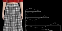 979.蛋糕裙打版