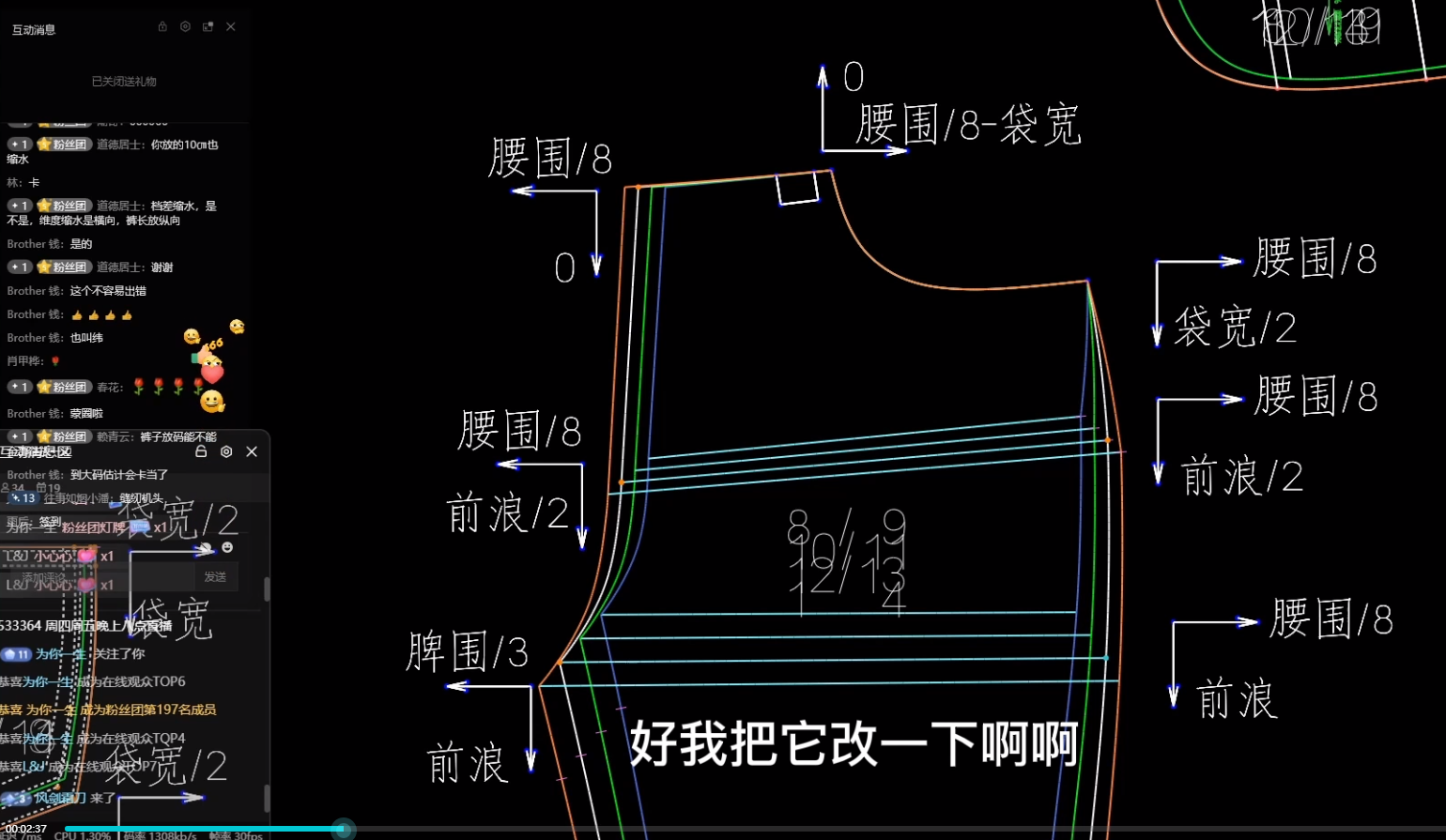 1046.儿童装牛仔裤推码放码