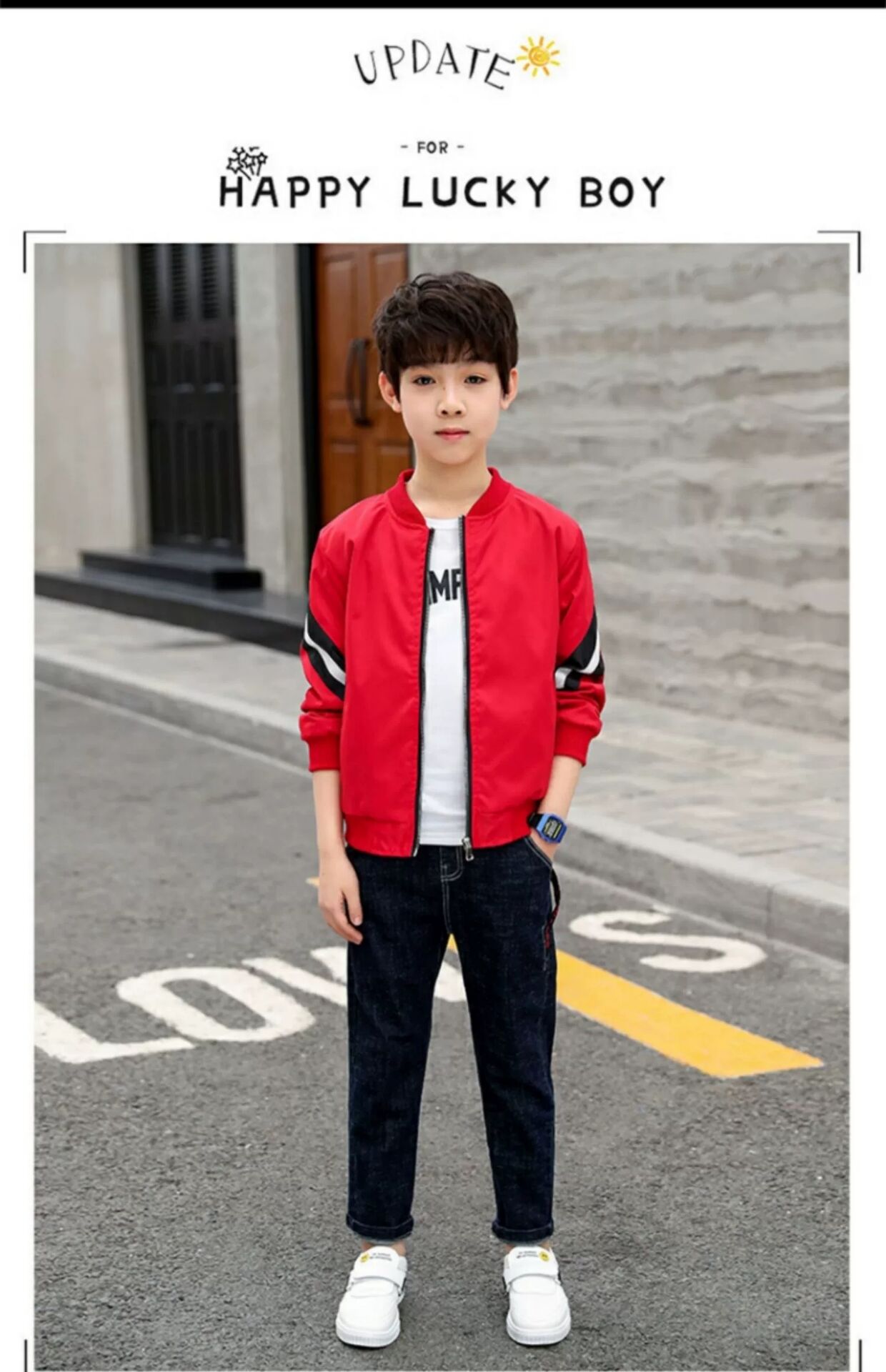 07款-男童棒球服外套