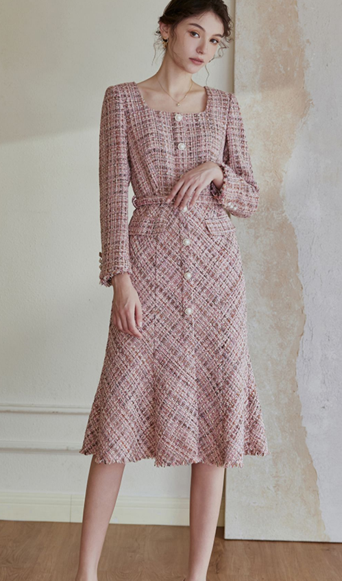 07.小香风鱼尾连衣裙制版作业批改-1