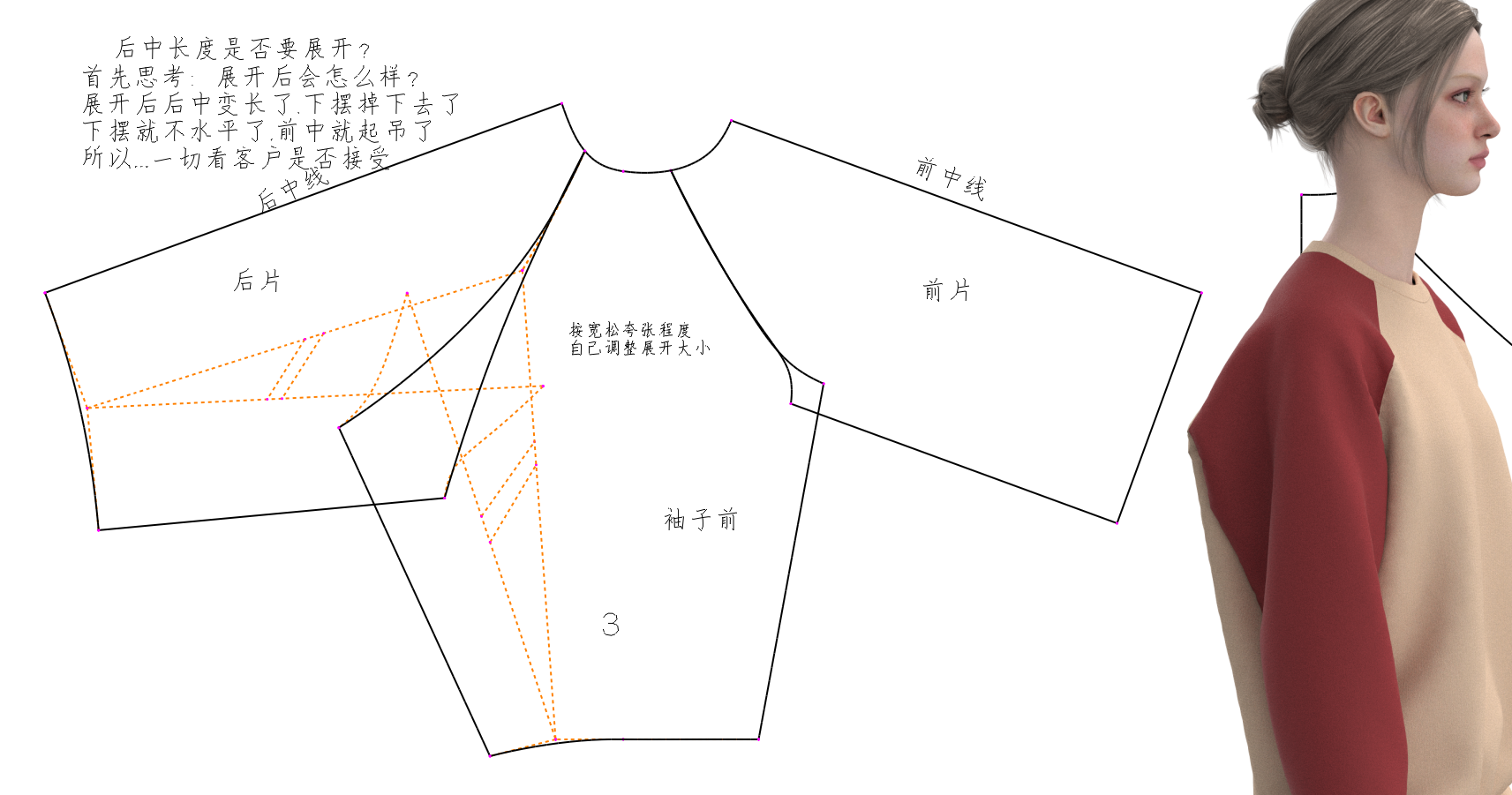 1083宽松前后一体式插肩袖针织T恤衫结构3_副本.png