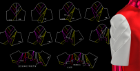 1004.袖子制版-叠褶袖