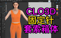 98CLO3D固定针套索箱体