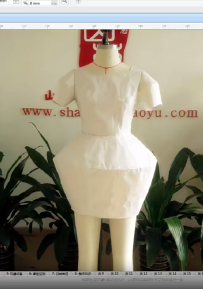 154-合体灯笼裙