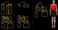 996.合体荷叶袖连衣裙