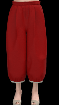 58宽松O型花苞裤 (1)